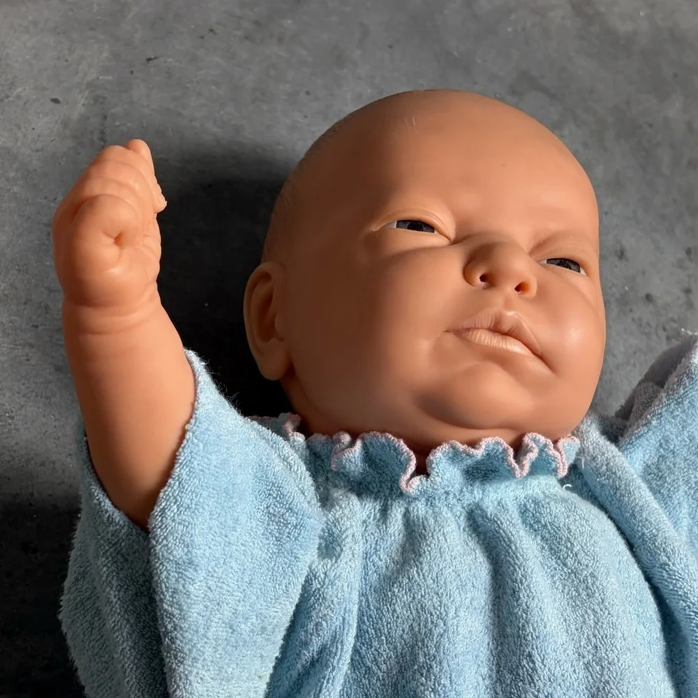 Vintage 1980s Berjusa Newborn Baby Doll Spanish Vinyl 15